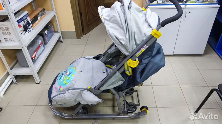 Санки коляска nika kids