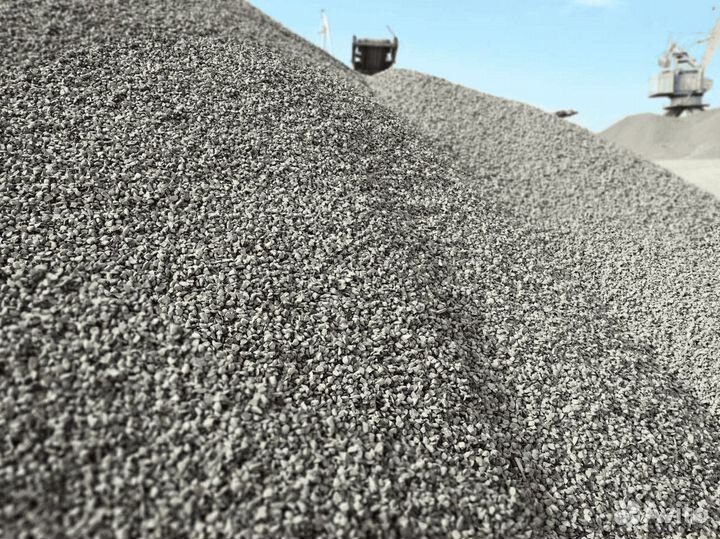 Щебень гравийный в наличии