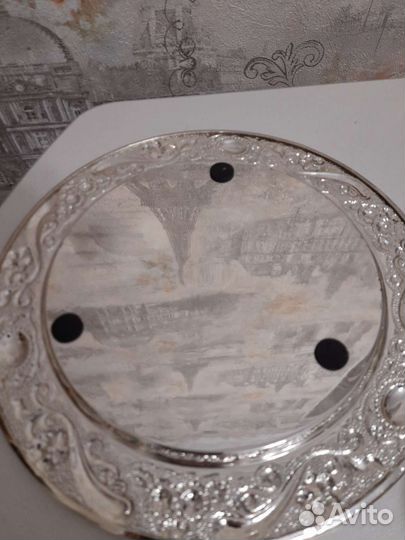 Поднос металлический