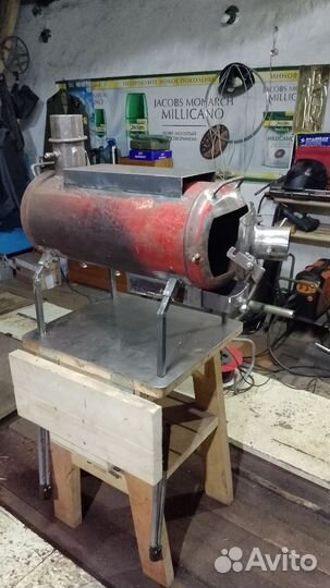 Печка из газового баллона