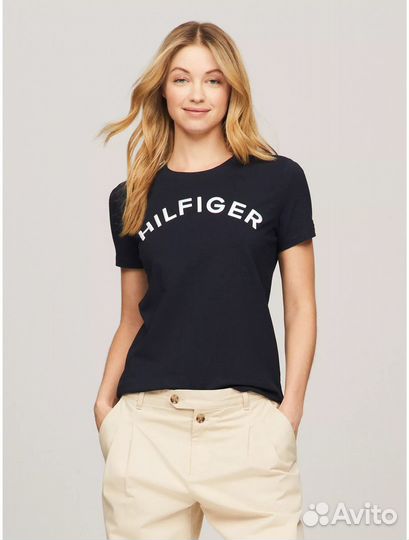 Футболка Tommy Hilfiger, S, M, Оригинал