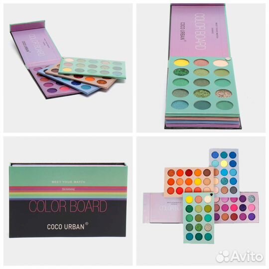 Тени для век разные