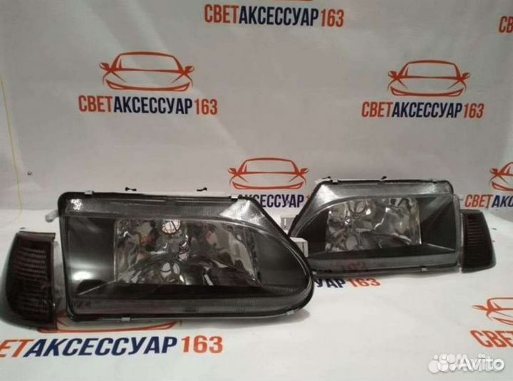 Фары на ваз 2114 black