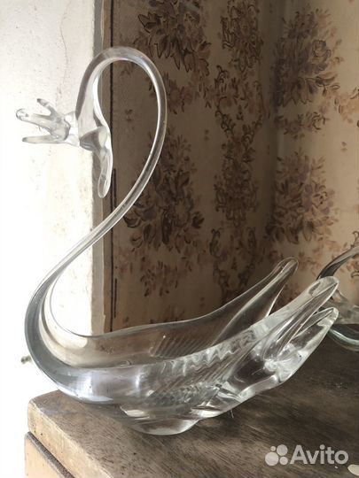 Ваза лебедь