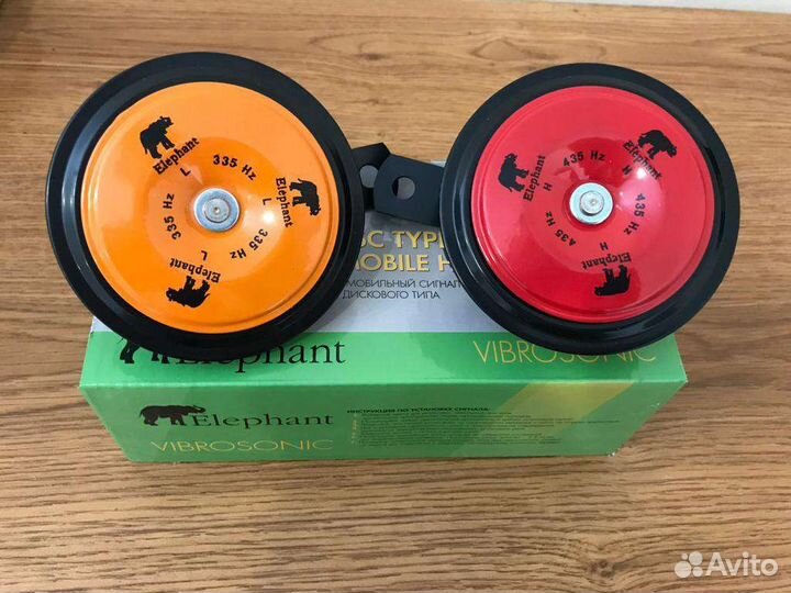 Звуковые сигналы в ассортименте