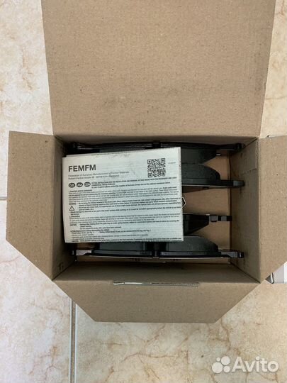 Оригинальные передние колодки E90/E84 - 711