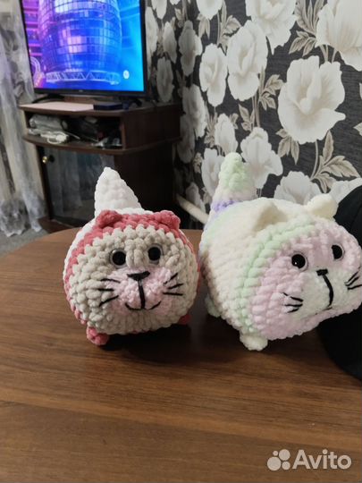 Вязаные игрушки ручной работы