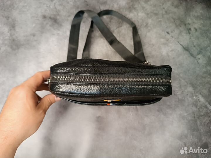 Сумка кожаная Fendi black