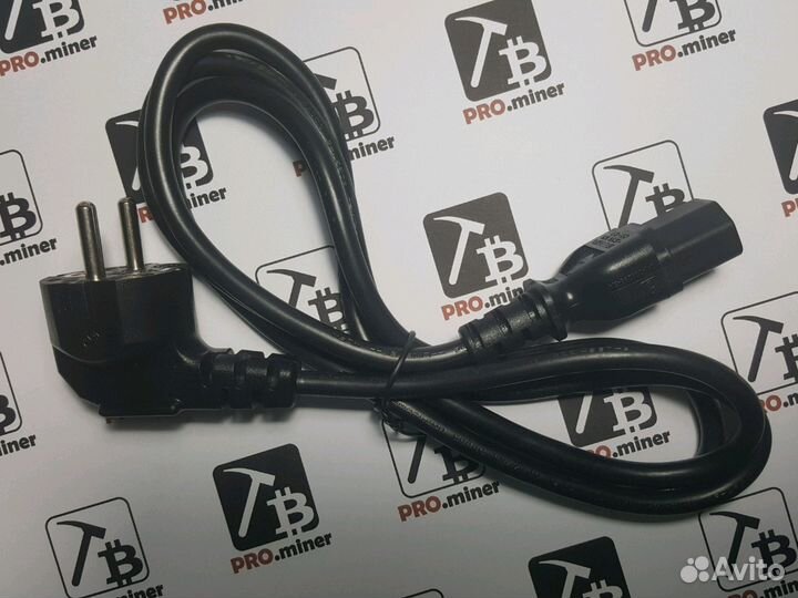Кабель питания силовой для асиков и пк