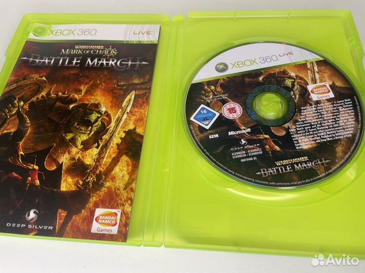 Warhammer Battle March XBox 360 (Оригинал \ PAL)