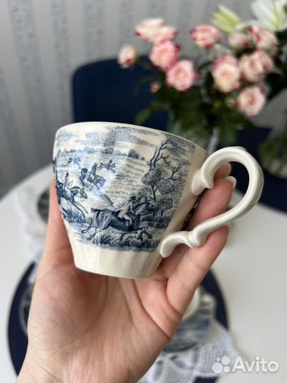 Набор винтажных чайных пар Англия