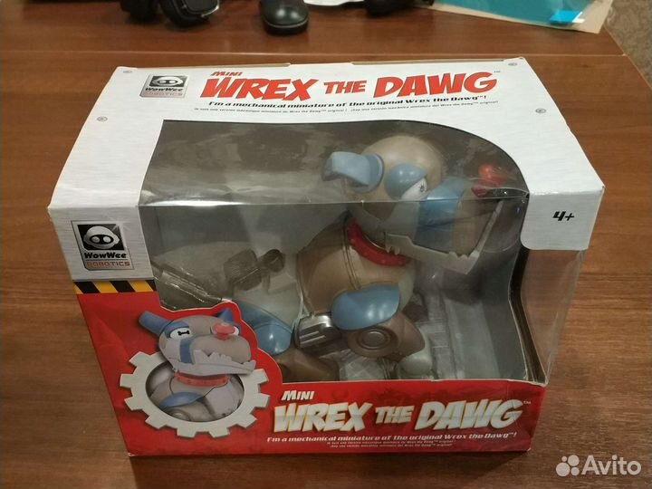 Игрушка робот собака WooWee Mini Wrex the Dawg