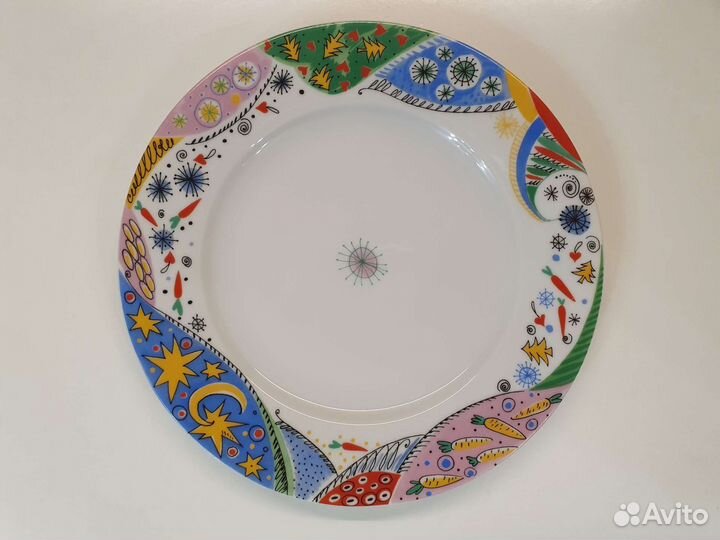 Чайная тройка императорский фарфор Карнавал