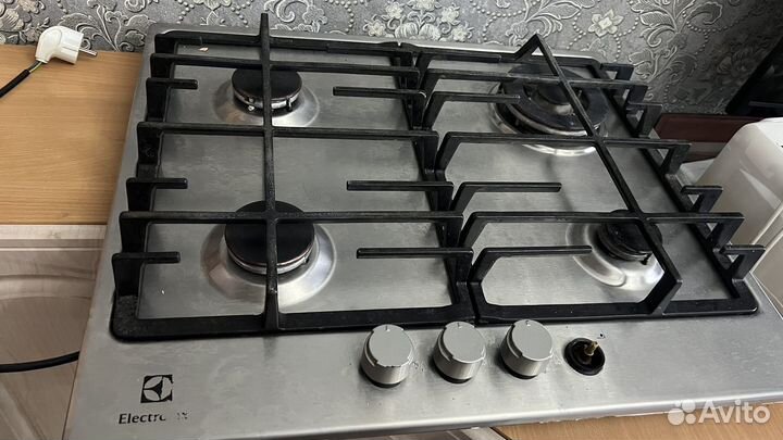 Газовая варочная панель electrolux бу 4 комфорки