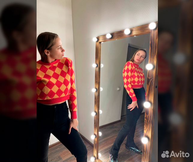 Зеркало с подсветкой в полный рост