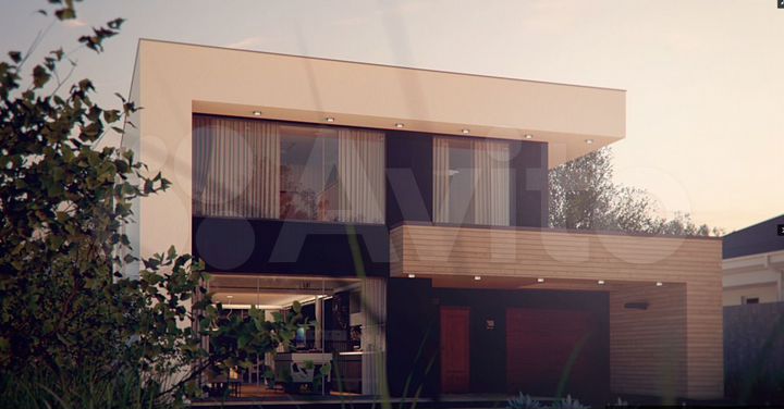 Коттедж 239 м² на участке 9 сот.