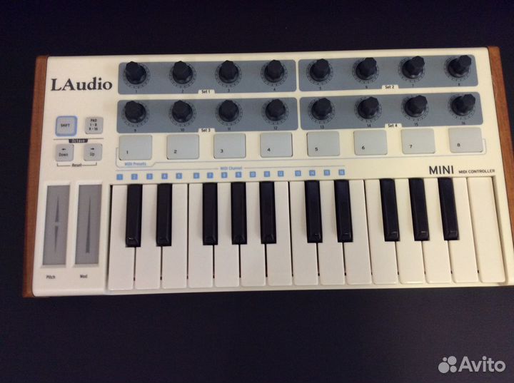 Worldemini Midi-контроллер, 25 клавиш, LAudio