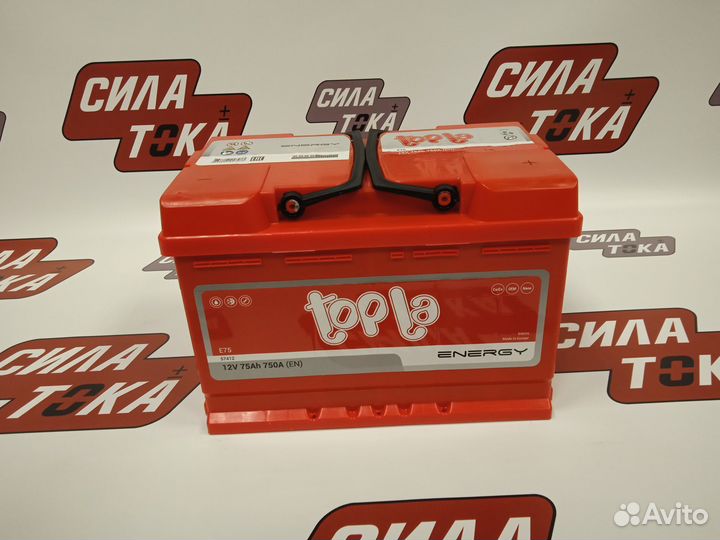 Аккумулятор Topla 75Ач 750А