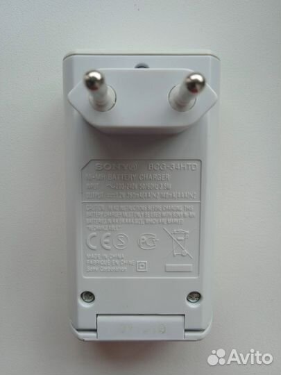 Зарядка Sony BCG-34HTD Series Compact