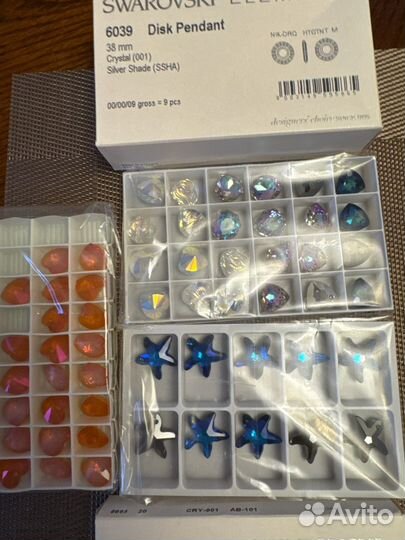 Swarovski подвески сваровски 6228, 6039, 6016