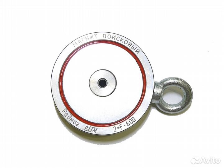 Поисковый магнит двухсторонний 2 f 600