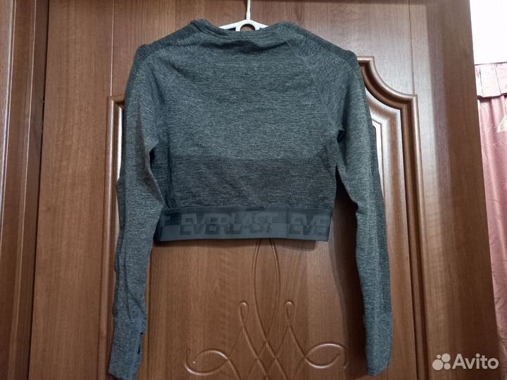 Лонгслив Кроп Топ Everlast оригинал