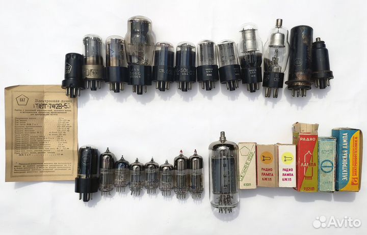 Радио- и электронные лампы СССР USA