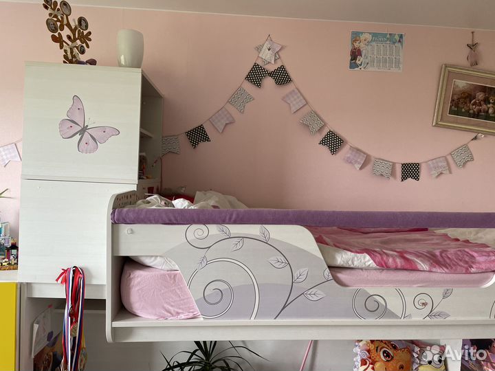 Детская кровать чердак