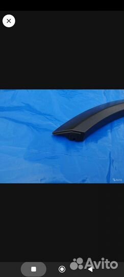 Накладка переднего левого крыла опель антара