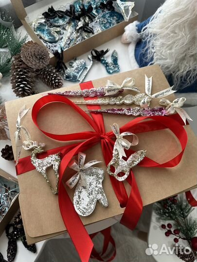 Новогодние игрушки ручной работы