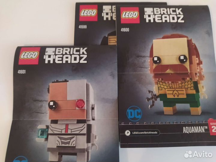 Lego brickheadz dc лего брикхэдз