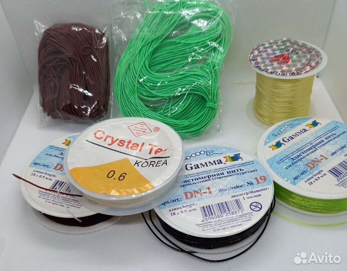 Силиконовый шнур (резинка для браслетов)