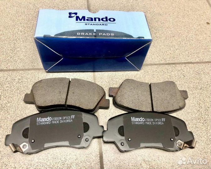 Передние колодки хендай солярис