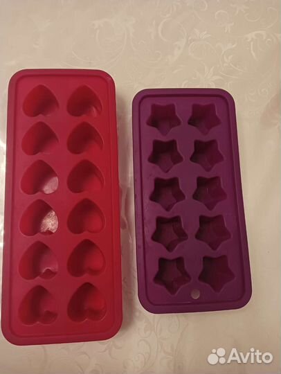 Формочки силиконовые для льда