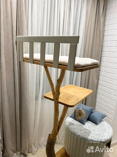 Когтеточка домик для кошки