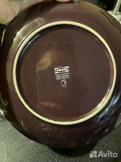 Тарелка Икеа 21 см