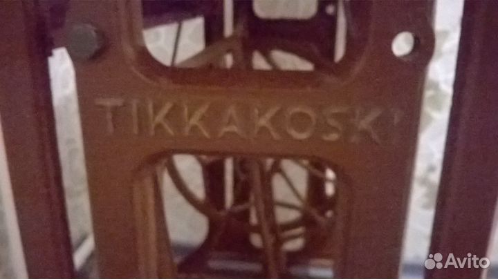 Швейная ножная машинка tikkakoski Финская 50-е г