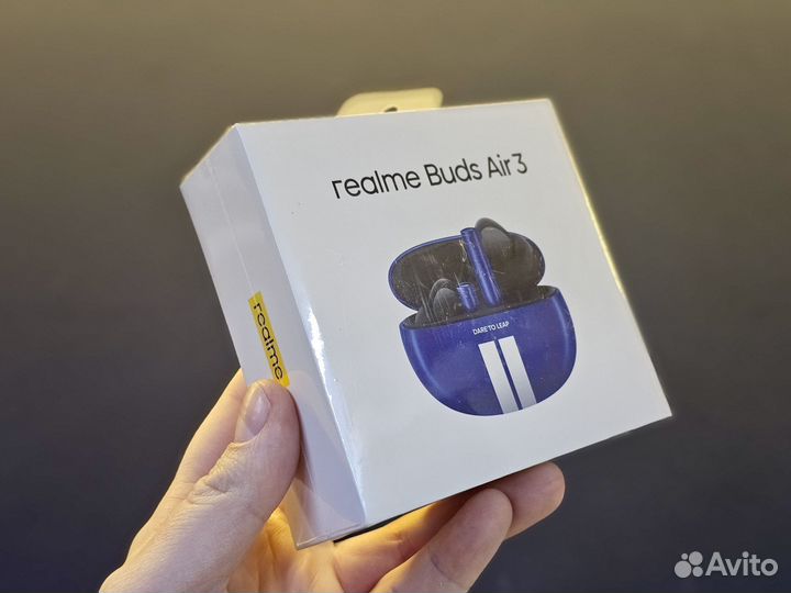 Наушники TWS Realme Buds Air 3, синий/белый