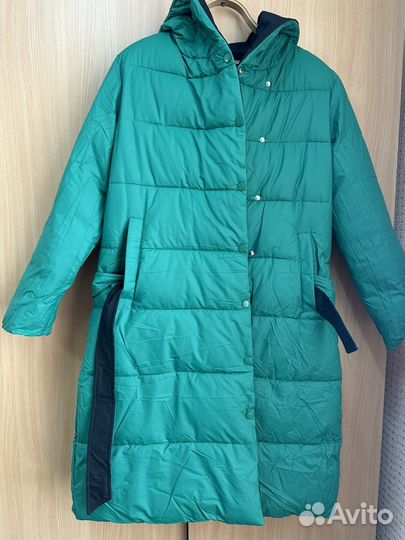 Пуховик двухсторонний 42-44