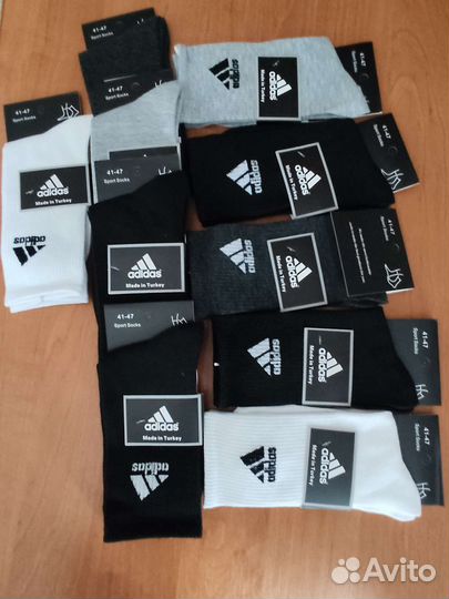 Носки спортивные мужские высокие adidas