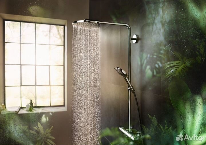 Душевая система Hansgrohe Raindance Select S Showerpipe 240 1jet PowderRain 27633000