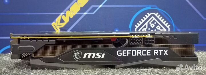 Видеокарта MSI nvidia GeForce RTX 3060 Ti Gaming X