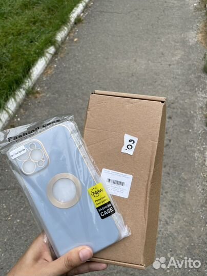 Чехол и защитное стекло iPhone12 pro max