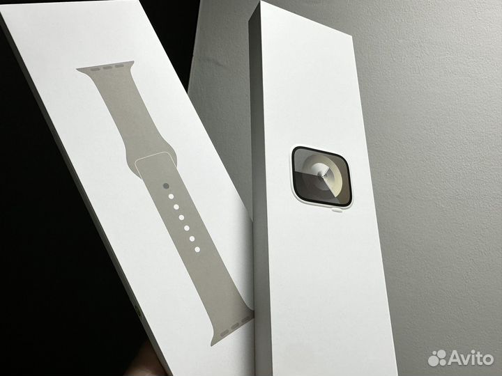 Apple watch series 9 41mm starlight новые