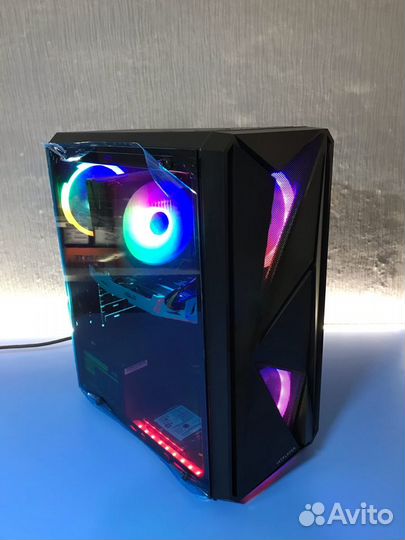 Игровой PC IntelXeon E5-2689/SSD/8Gb/RX570 8Gb