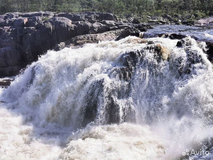 Экскурсия — Мурманск — Водопады Мурманска круглый
