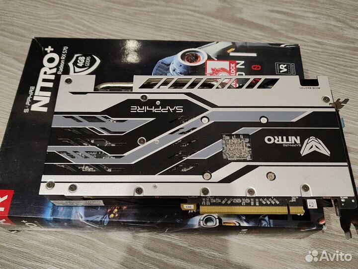 Видеокарта rx 570 4gb sapphire nitro+
