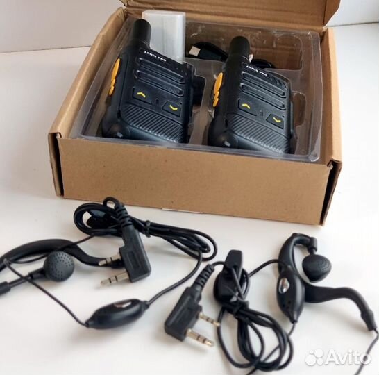 Рация с гарнитурой, радиостанция с наушником