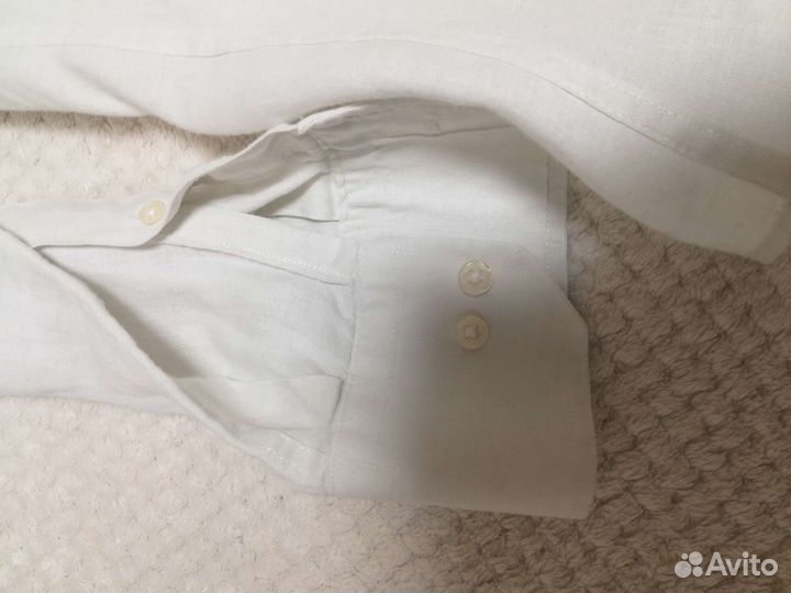 Рубашка balmain лён