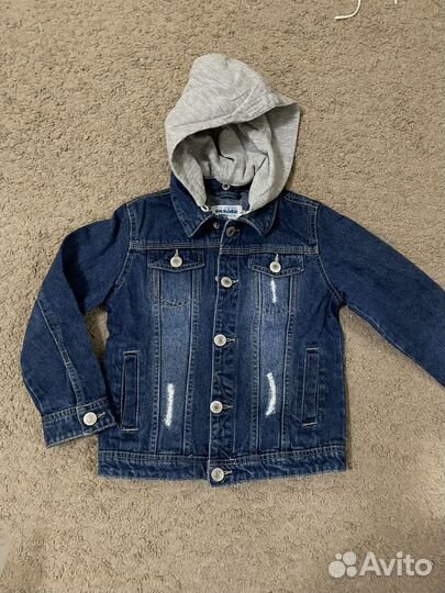 Джинсовка/ рубашка 116размер